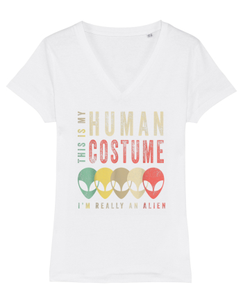 This Is My Human Costume White