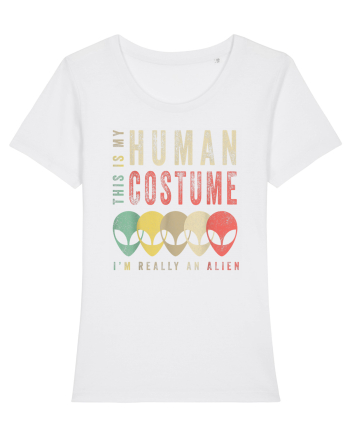 This Is My Human Costume White