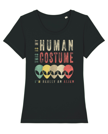 This Is My Human Costume Black
