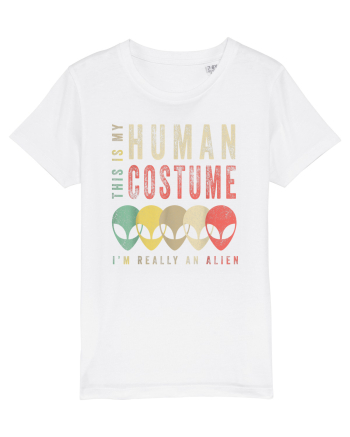 This Is My Human Costume White