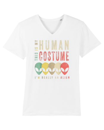 This Is My Human Costume White
