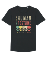 This Is My Human Costume Tricou mânecă scurtă guler larg Bărbat Skater