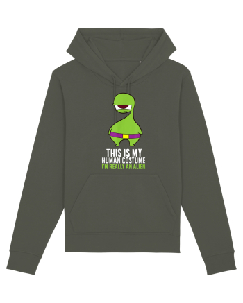 This Is My Human Costume I'm Really An Alien Khaki