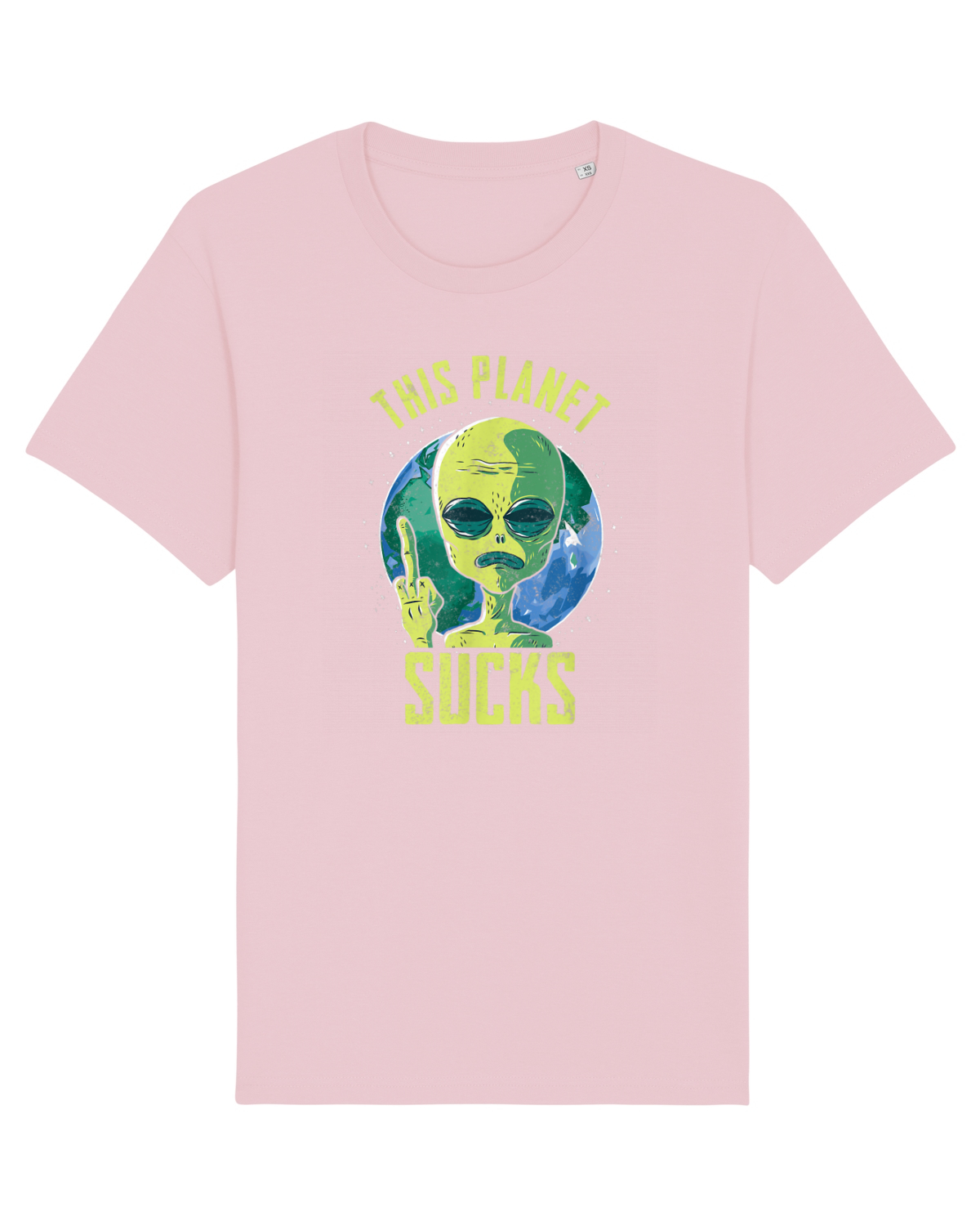 Tricou mânecă scurtă Unisex Rocker Cotton Pink
