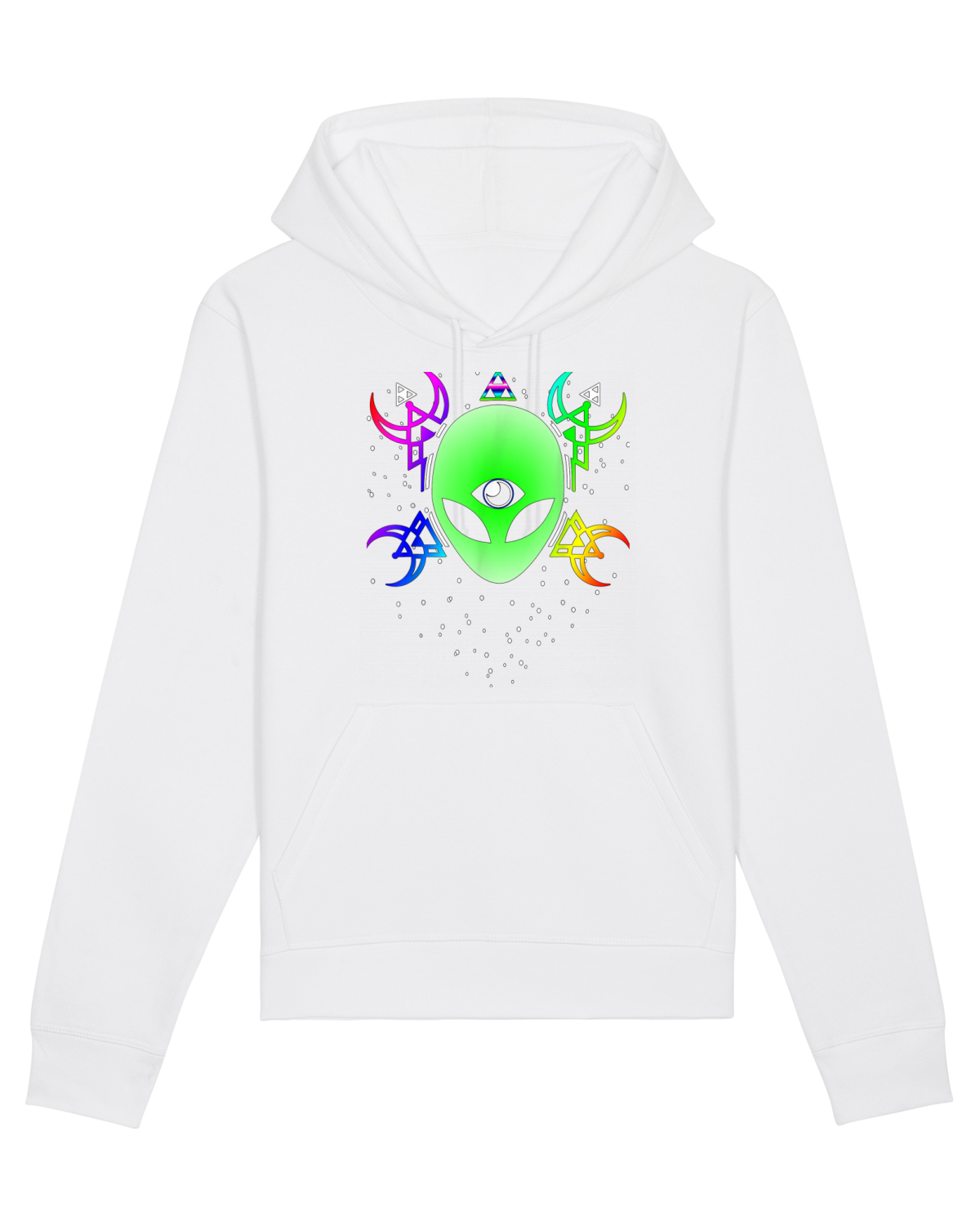 Hanorac Unisex Drummer White