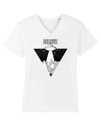 UFO Believe Alien Abduction White