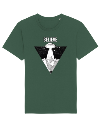 UFO Believe Alien Abduction Bottle Green