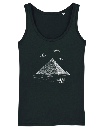 UFO Pyramid Alien Black