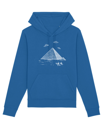 UFO Pyramid Alien Royal Blue