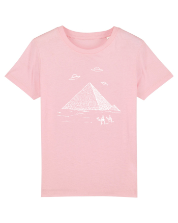 UFO Pyramid Alien Cotton Pink