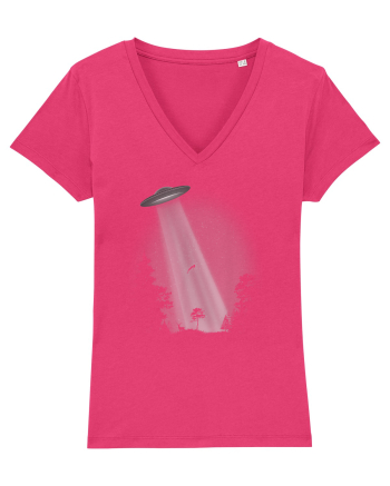 UFO Space Alien Abduction Flying Saucer Raspberry