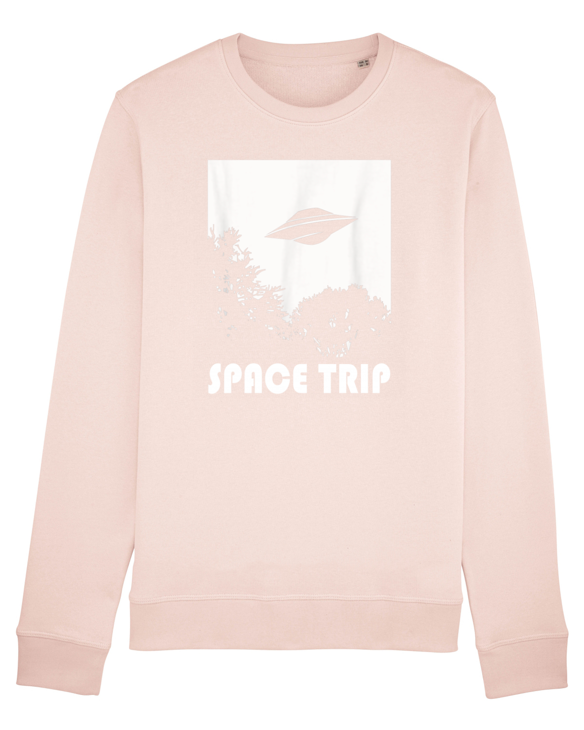 Bluză mânecă lungă Unisex Rise Candy Pink