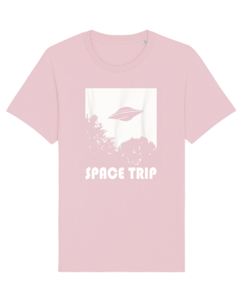 UFO Space Trip Cotton Pink