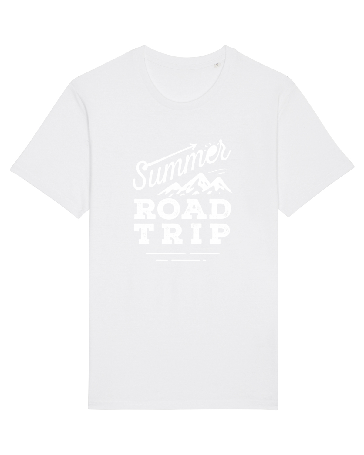Tricou mânecă scurtă Unisex Rocker White