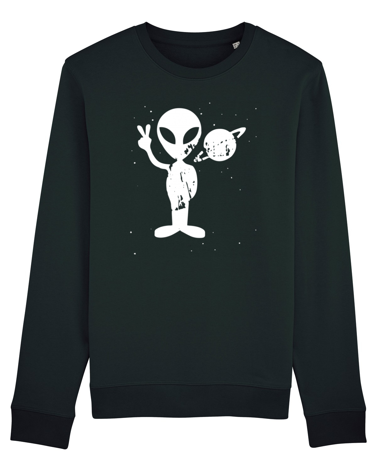 Bluză mânecă lungă Unisex Rise Black