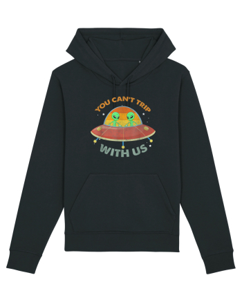 Vintage Alien UFO You Cant Trip With Us Black