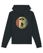 Vintage Retro Classic Bigfoot Sasquatch Alien UFO Hanorac Unisex Drummer