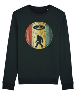 Vintage Retro Classic Bigfoot Sasquatch Alien UFO Bluză mânecă lungă Unisex Rise