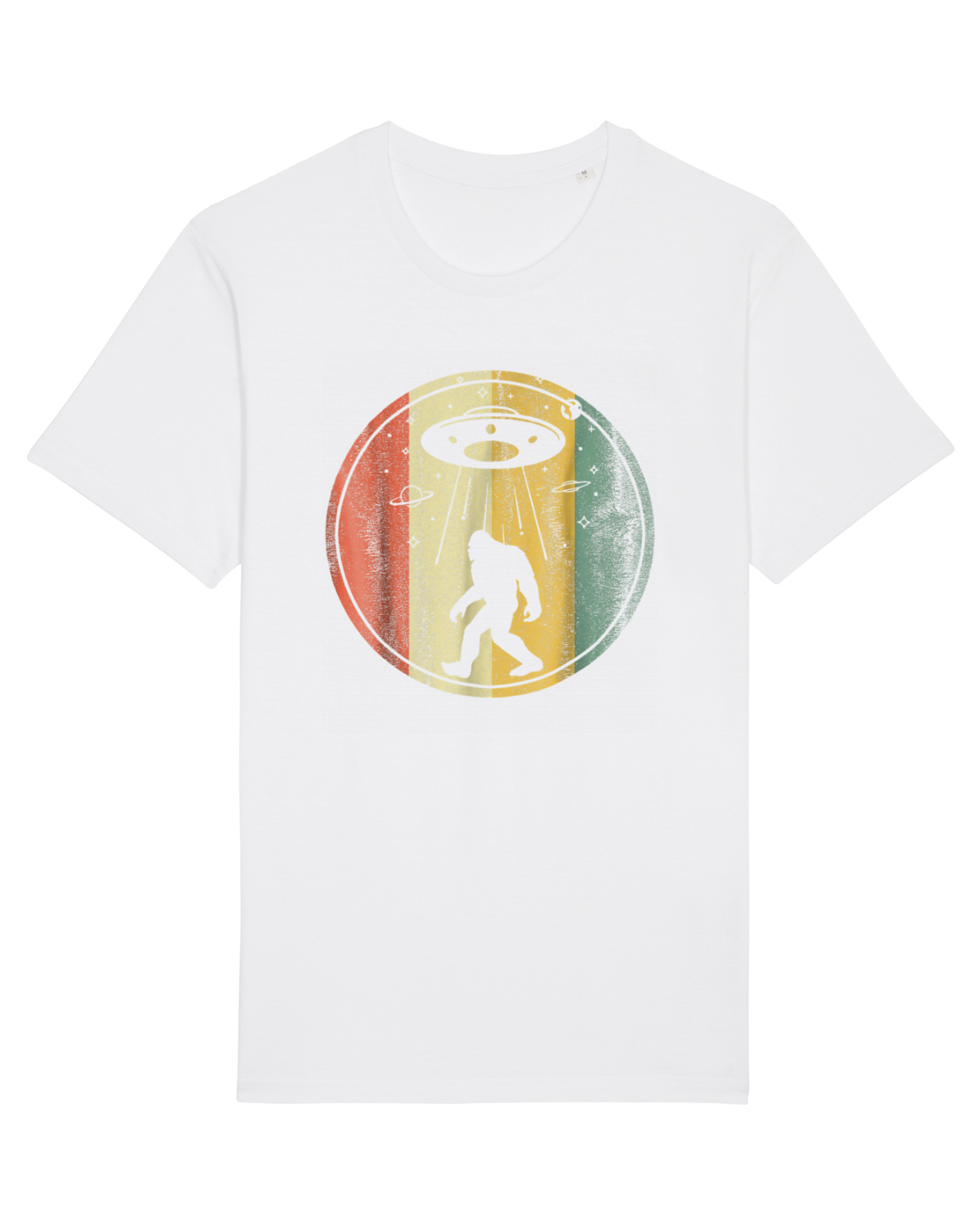 Tricou mânecă scurtă Unisex Rocker White