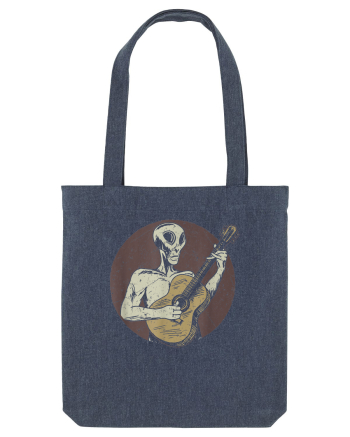 Vintage Style Alien For Guitar Players Midnight Blue