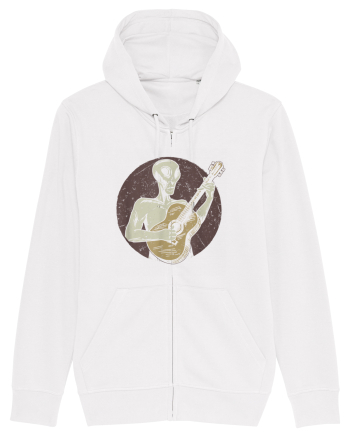 Vintage Style Alien For Guitar Players White