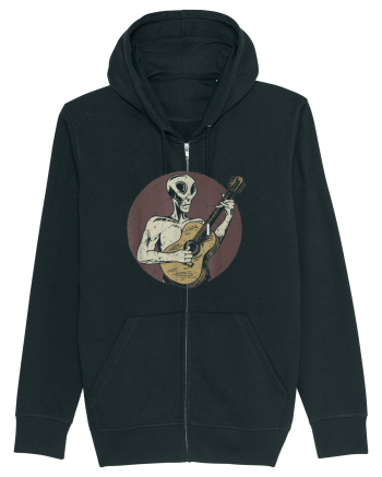 Vintage Style Alien For Guitar Players Black