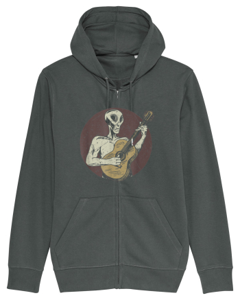 Vintage Style Alien For Guitar Players Anthracite