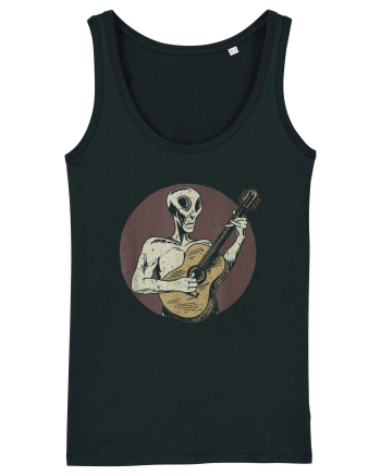 Vintage Style Alien For Guitar Players Black
