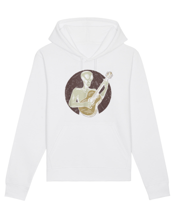Vintage Style Alien For Guitar Players White