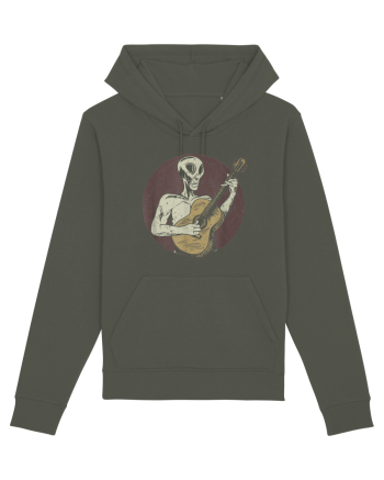 Vintage Style Alien For Guitar Players Khaki