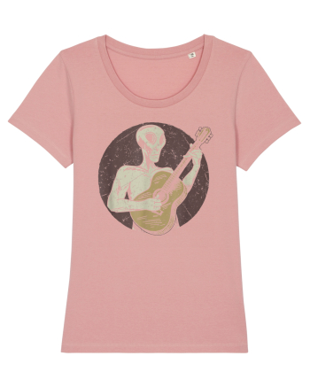 Vintage Style Alien For Guitar Players Canyon Pink