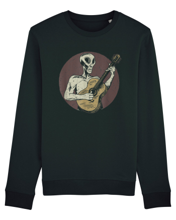 Vintage Style Alien For Guitar Players Black