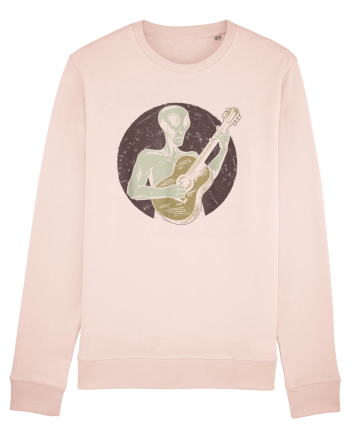 Vintage Style Alien For Guitar Players Candy Pink