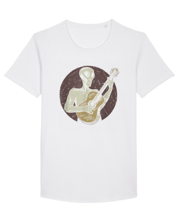 Vintage Style Alien For Guitar Players White