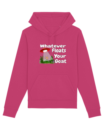 Whatever Floats Your Goat UFO Spaceship Alien Abduction Raspberry