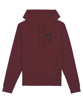 Black Evil Dragon  Burgundy