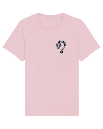 Black Evil Dragon  Cotton Pink