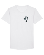 Black Evil Dragon  Tricou mânecă scurtă guler larg Bărbat Skater