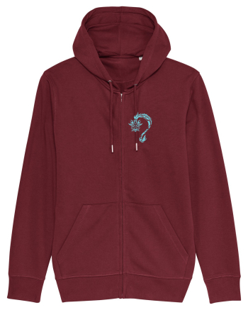 Black Evil Dragon  Burgundy
