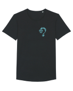 Black Evil Dragon  Tricou mânecă scurtă guler larg Bărbat Skater
