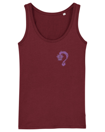 Black Evil Dragon  Burgundy