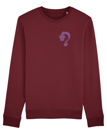 Black Evil Dragon  Burgundy