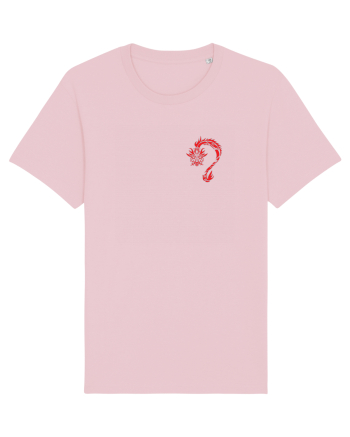 Black Evil Dragon  Cotton Pink