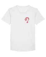 Black Evil Dragon  Tricou mânecă scurtă guler larg Bărbat Skater