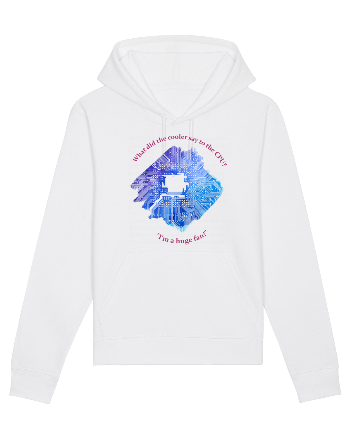 Hanorac Unisex Drummer White