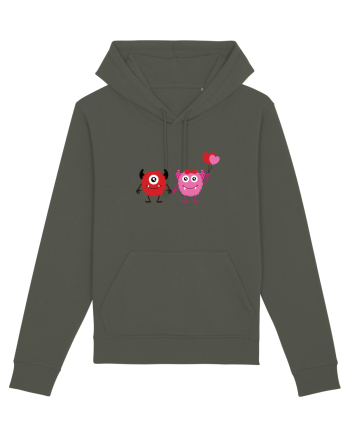 Valentine`s Monsters Khaki