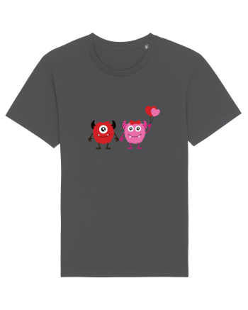 Valentine`s Monsters Anthracite
