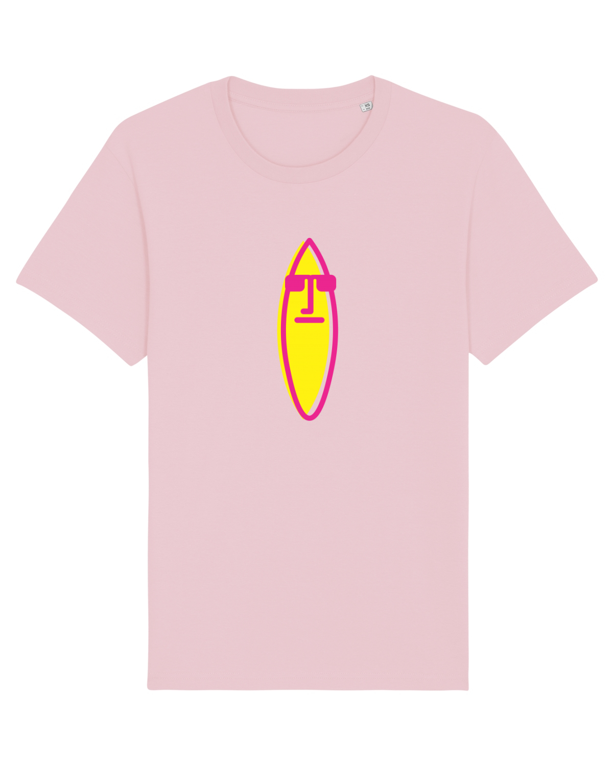 Tricou mânecă scurtă Unisex Rocker Cotton Pink