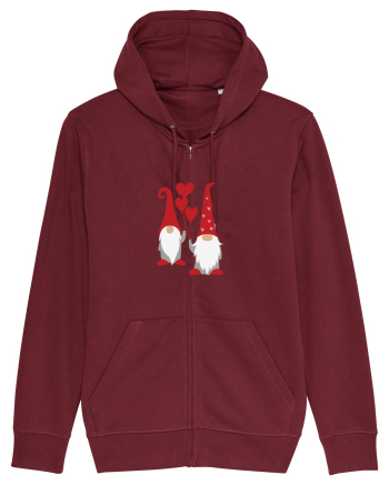 Valentine`s Gnoms Burgundy