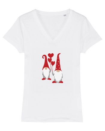 Valentine`s Gnoms White